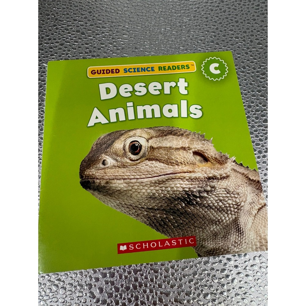 Scholastic Guided Science Readers Level C Desert Animals Here Is the Rain Books - Picture 1 of 5